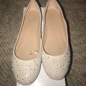 F21 embellished Rhinestone flats